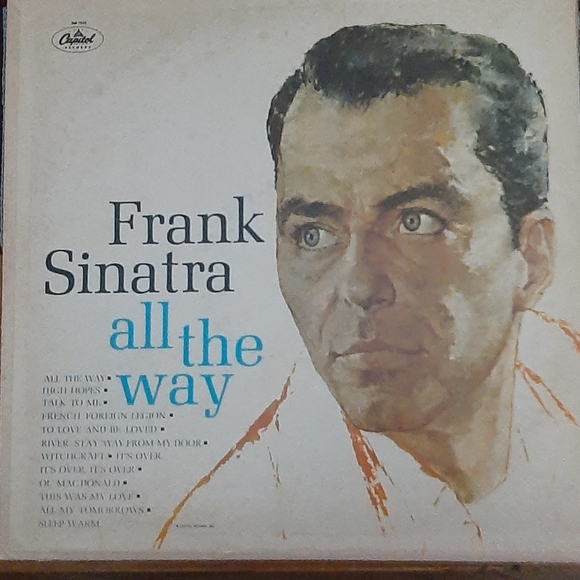 Frank Sinatra Other - Frank Sinatra all the way LP Capitol SM-1538 * 1976